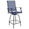 Flash Furniture 2PK Outdoor Stool - 30 inch Patio Bar Stool, Navy 2-ET-SWVLPTO-30-NV-GG - alternate 9